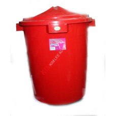 Round Recycle Bin With Cover H57xD50cm (22-01273)(439-7000U)