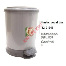 Dustbin - Round Pedal Bin ( 22-01245 ) D28 x H36 CM 