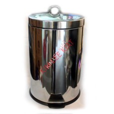 Stainless Steel Pedal Bin (22-01317)D29xH45x