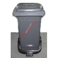 Plastic HD Mobile Pedal Bin (L55.5xW48xH93cm)22-01309-08