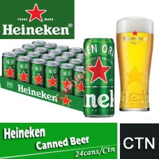 Beer, HEINEKEN 24's (Canned)