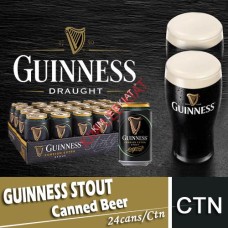 Beer, GUINNESS STOUT 24's (Canned)