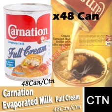 Milk Evaporated, CARNATION Full Cream (48's/ctn)