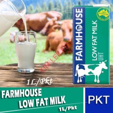Milk UHT Low Fat , FARMHOUSE 1L