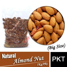 Nuts, Natural Baked Almond Nut 1kg (Big Size)