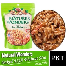 NATURES WONDERS Baked USA Walnut Nut 200g