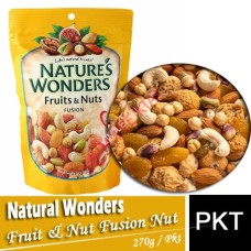 NATURES WONDERS Fruit & Nut Fusion Nut 270g