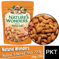NATURES WONDERS Baked Almond Nut 200g