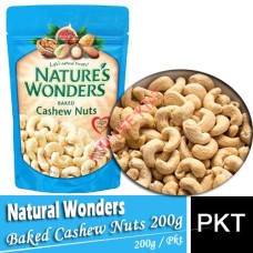 NATURES WONDERS Baked Cashew Nuts 200g