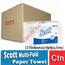Paper Towel - Multi-FOLD, SCOTT (16'sx250sht/ctn)