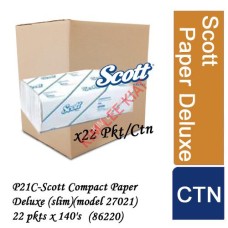 Scott Compact Paper Deluxe (27021) 22pkts x 140's