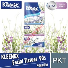 Tissues Facial, KLEENEX 90's (1x4bx)