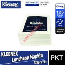 2 Ply Luncheon Napkin, KLEENEX 125's (33 cm X 33 cm)