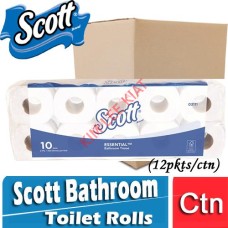 Scott Bathroom Toilet Roll (12pkts/ctn 200sheet)