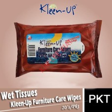 Wet Tissues,Kleen-Up Furniture Care Wipes 20's