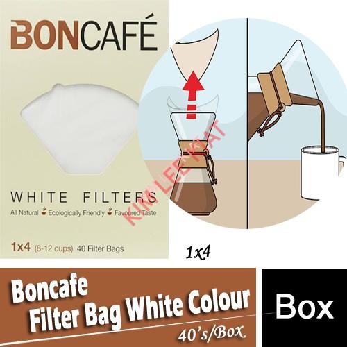 Coffee Filter Bag, BONCAFE (1x4) 40's Coffee Filter Bag, BONCAFE (1x4) 40's