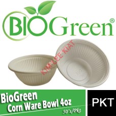Bio Corn Ware Dessert Bowl 5oz 50's/pkt