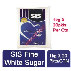 Sugar, SIS Fine(1kg/20pkts/ctn) Sugar, SIS Fine(1kg/20pkts/ctn)