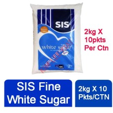 Sugar, SIS Fine (2kgs/10 pkts/ctn) Sugar, SIS Fine (2kgs/10 pkts/ctn)