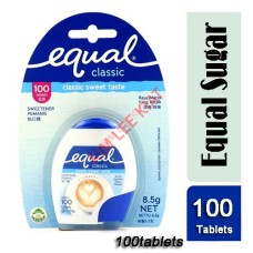SWEETENER, EQUAL TABLETS 100'S SWEETENER, EQUAL TABLETS 100'S