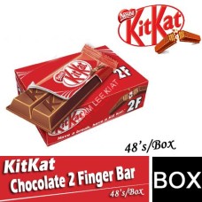 Chocolate, KIT KAT 2 Finger Bar 48's x 17g - Nestle Catering Food