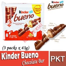 Chocolate, Kinder Bueno Chocolate (3pktsx43g)