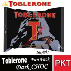 Chocolate, TOBLERONE Fun Pack (DARK Choc) 200g (16's)