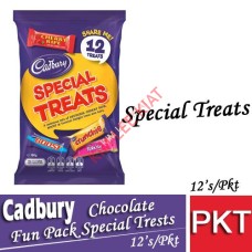 Chocolate, CADBURY Fun Pack 180g (SPECIAL TREATS) 12's Chocolate, CADBURY Fun Pack 180g (SPECIAL TREATS) 12's