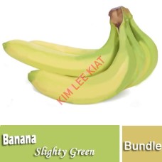 Banana 1 bundle (Slightly Green) (to eat 2 days later)