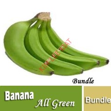 Banana 1 bundle (All GREEN) [to eat 3 days later]