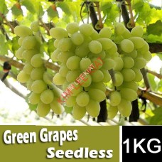 Green Grapes-Seedless, 1kg
