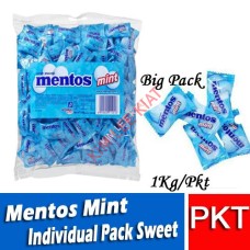 Sweets, MENTOS Mint 1kg (Big)