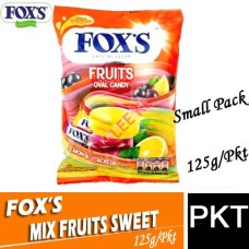 Sweet (PKT), FOX's Mixed Fruits 125g