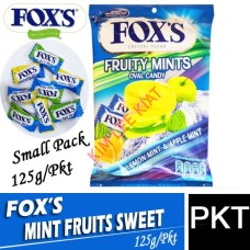 Sweet (PKT), FOX's Fruity MINTS 125g