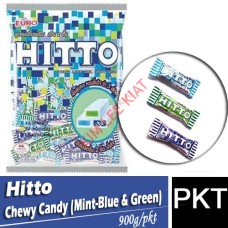 Hitto Chewy Candy (Mint-Blue & Green) 900g