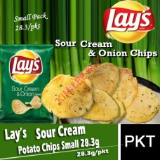 Potato Chips, LAY's (Small) 28.3g -Sour Cream