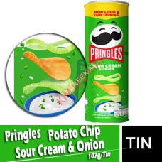 Potato Chip, PRINGLES 134g (Sour Cream & Onion)