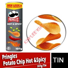 Potato Chip, PRINGLES 134g (Hot &Spicy)