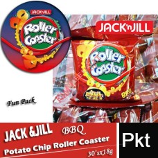 JACK'n JILL-Potato Chip,Roller Coaster  FUN PACK 25's x 18g (BBQ)