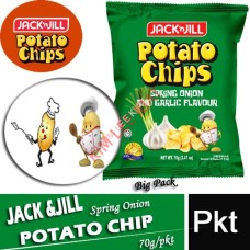 Potato Chip, JACK'n JILL 70g (Big) (Spring Onion)