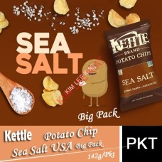Potato Chip, KETTLE Potato Chips (Sea Salt) 142g-(Big) U.S.A