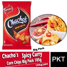 Corn Chip, CHACHO'S 185g (Big) - Spicy Curry