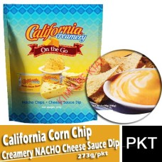 Corn Chip-California Creamery NACHO Cheese Sauce Dip 273g
