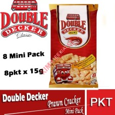 Prawn Crackers, Double Decker Mini Pack (8's x 15g)