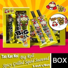 Tao Kae Noi Big Roll Spicy Grilled Squid Seaweed 3.6g x 6s 21.6g