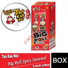 Tao Kae Noi Big Roll Spicy Seaweed 3.g x 6's(18g)                                                                                                     