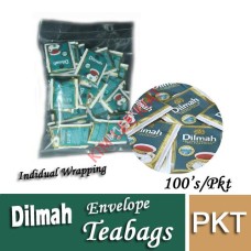 Teabags,(Envelope) DILMAH 100'S (special packing)