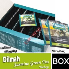 Jasmine Green Tea, Dilmah 100's (Envelope Packing)