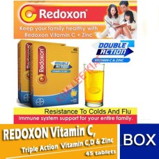 Vitamin C, REDOXON Triple Action  Vitamin C,D & Zinc 45 tablets