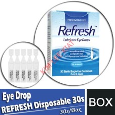 Eye Drop, REFRESH Disposable 30's Eye Drop, REFRESH Disposable 30's